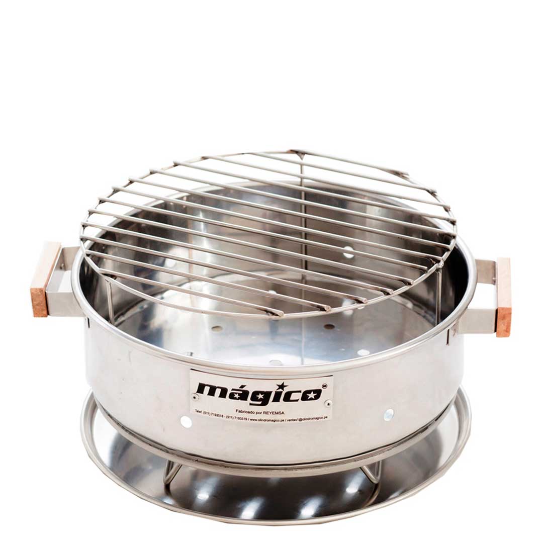 MINI PARRILLA INOXIDABLE PORTÁTIL